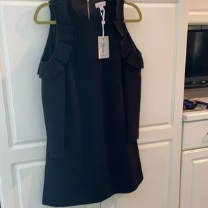 Ted Baker black Cut out shoulders dress